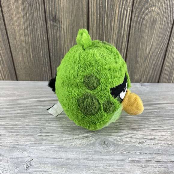 ANGRY BIRDS Space Green Spots Terence Plush NO Sound 6" - Picture 4 of 16